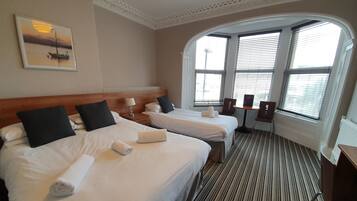 Premier Family Room | Desk, iron/ironing board (on request), WiFi (free), bed sheets