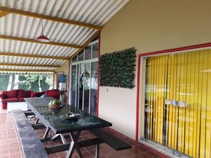 Opções para refeição ao ar livre