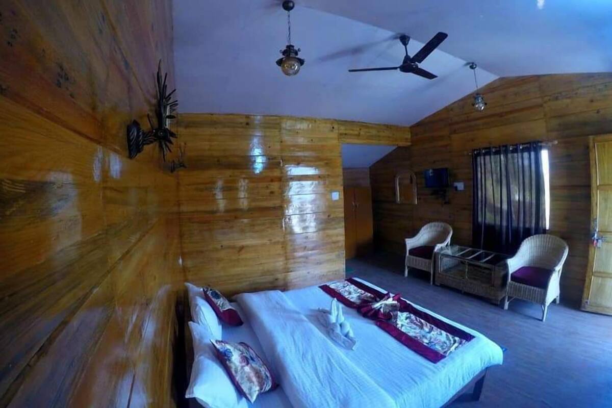 Quarto luxo | Área de estar