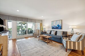 Smart TV, books - Wild Dunes Beach Club Villa- Community pool and ocean view, screened porch! (Isle of Palms)