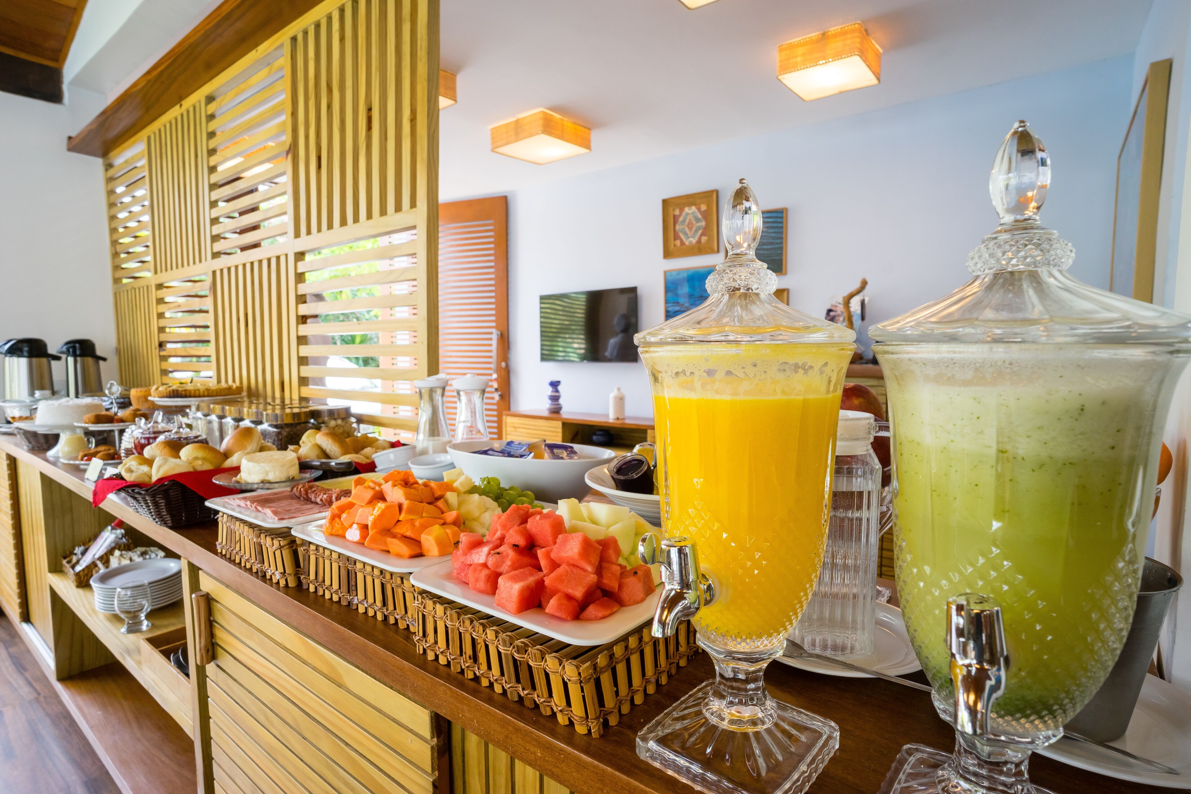 Free daily full breakfast