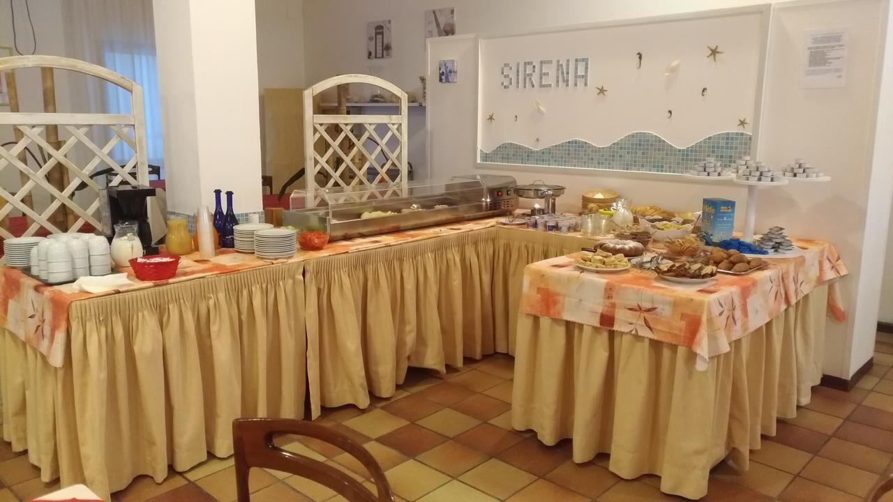 Colazione a buffet inclusa, servita tutte le mattine 