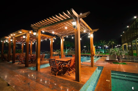 Alberca al aire libre