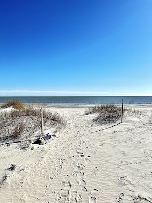 On the beach - Beach front Condo with stunning views, community pool, elevator, beach gear! (Port St Joe)