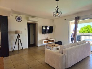 Smart TV, reproductor de DVD, libros, videoteca