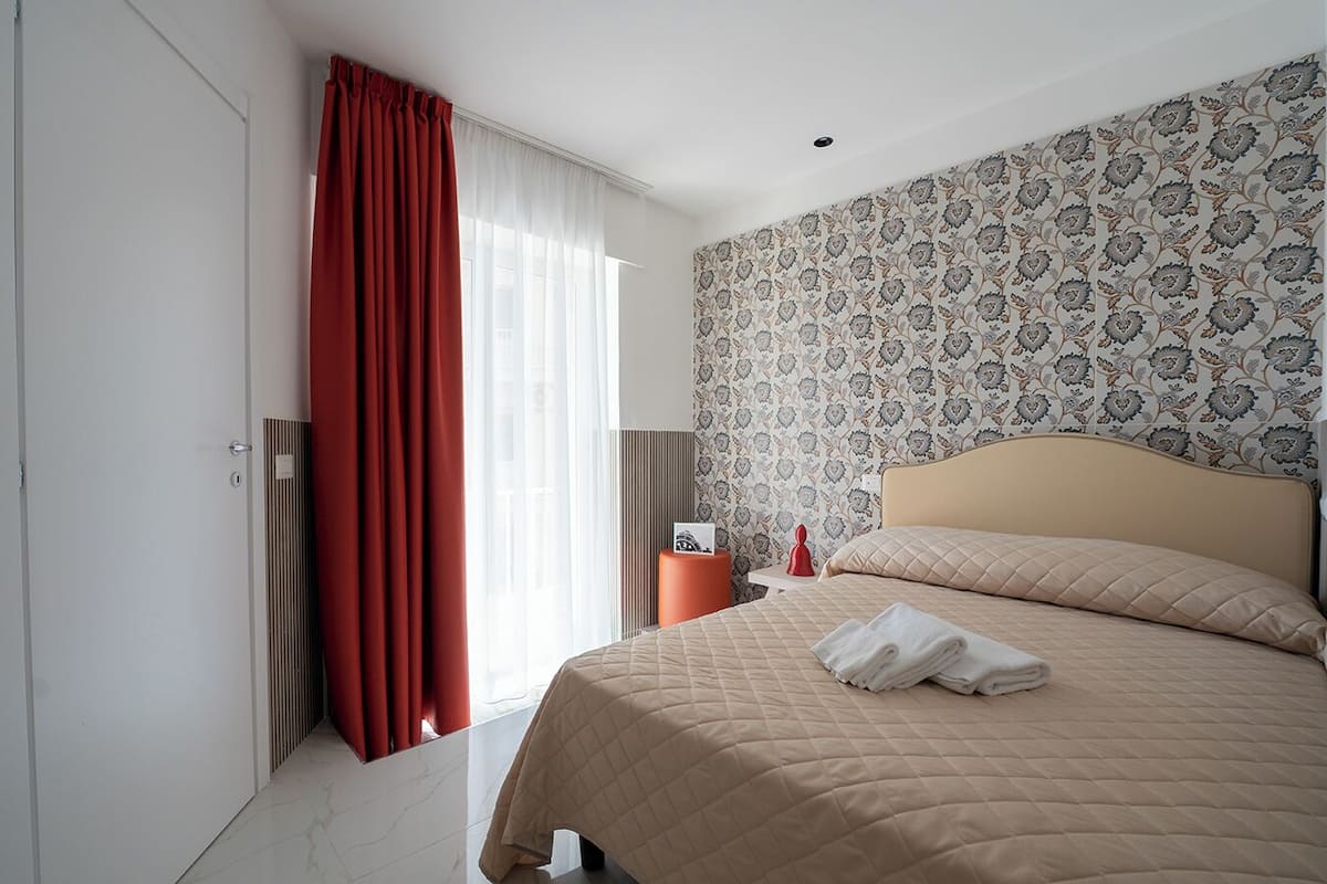 Double room standard de gasperi | 1 slaapkamer, een bureau, babybedden, gratis wifi