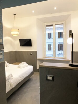 Couette en duvet d'oie, matelas mémoire de forme