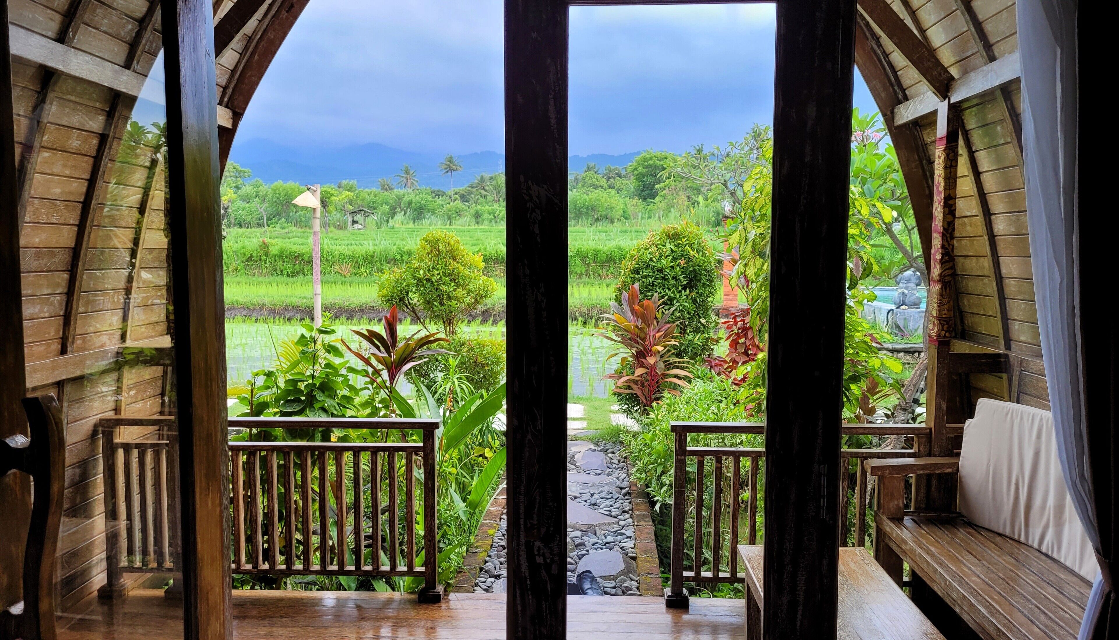 Lumbung Suite | Terrace/patio