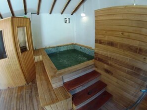 Sauna, spa, service de massage