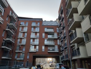Exterior detail - Apollo 1 Apartman (Budapest)