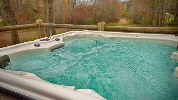 Idromassaggio all'aperto