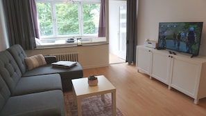 Fernseher, Stereoanlage