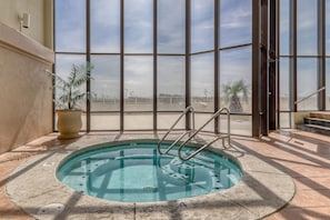 Una piscina riscaldata
