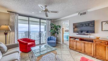 TV, DVD player, table tennis