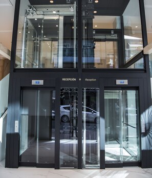 Entrée de l’hébergement