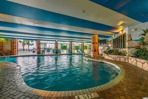 Indoor pool, outdoor pool - 210Sea Gem. Oceanfront. Pet Friendly (Myrtle Beach)