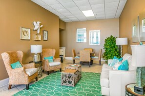 TV, DVD player, stereo