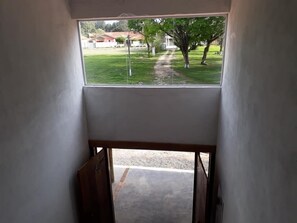 Interior entrance