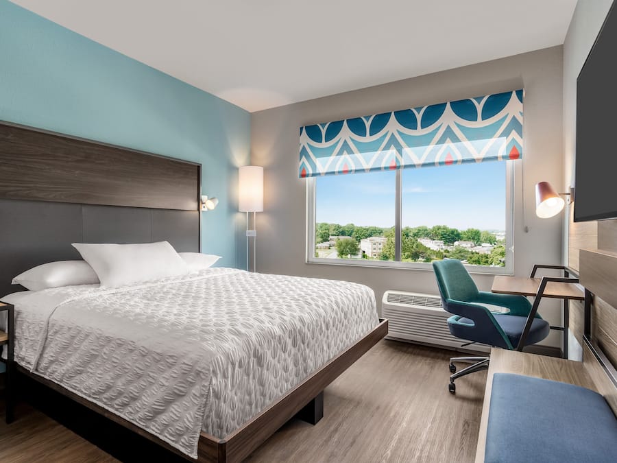 Individuelt dekorert, individuelt innredet og skrivebord