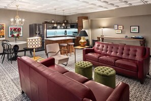 Living area - The Bohemian (Iowa City)