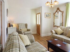 Living area - This well-equipped cottage is perfect for a family or group holiday. (Hinderwell, near Whitby)