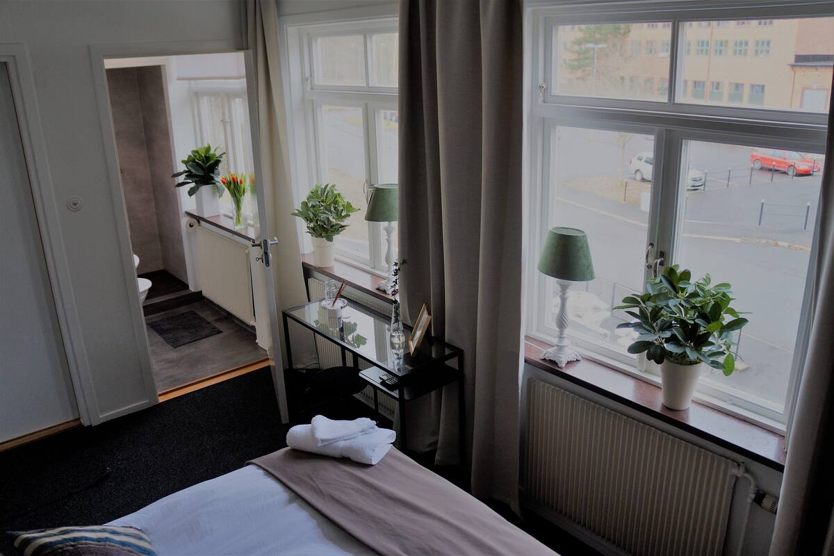 double or twin room | individually furnished, desk, laptop workspace, soundproofing