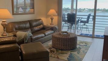 Smart TV, DVD player, books