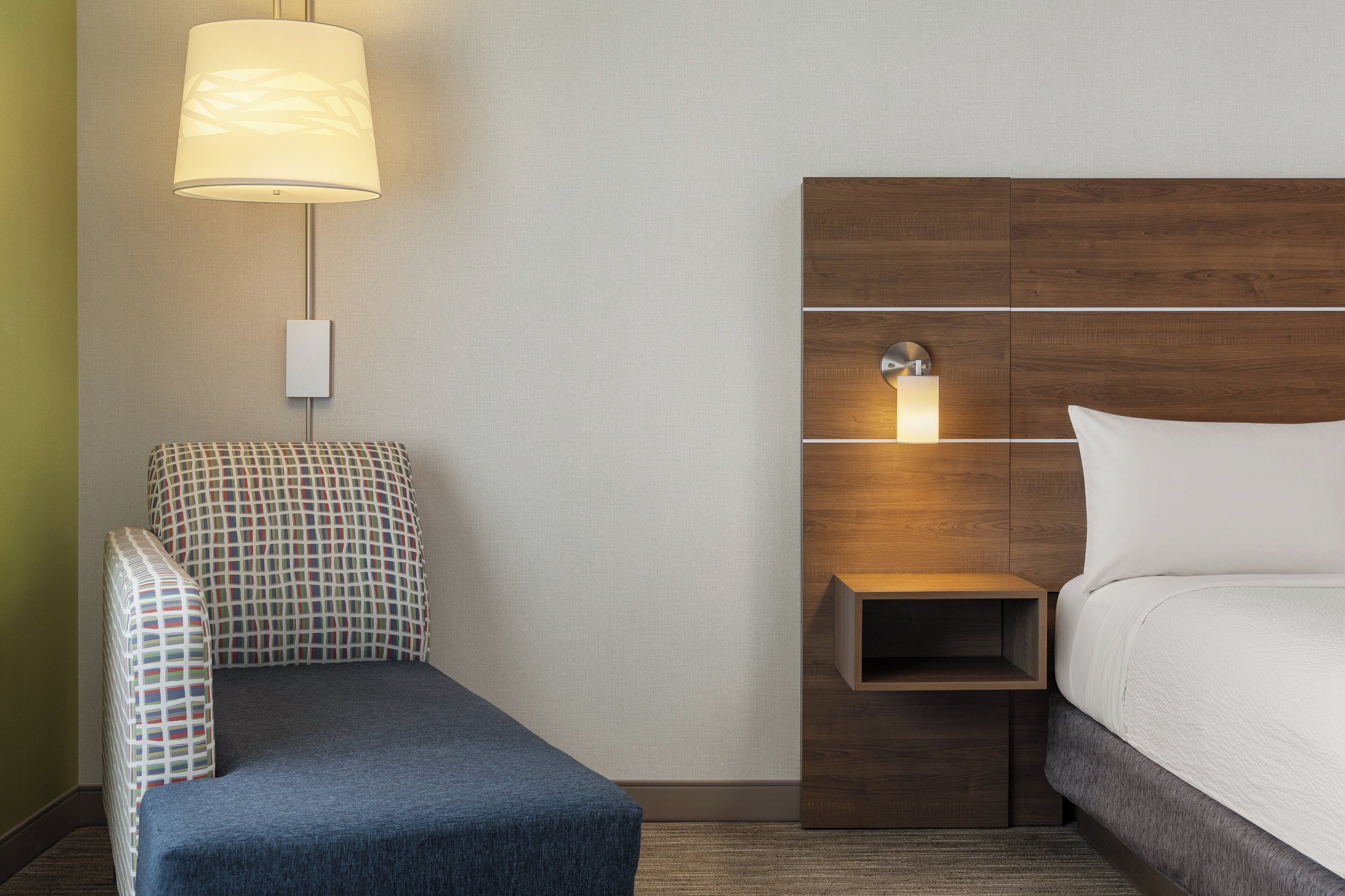 In-room safe, desk, laptop workspace, blackout drapes