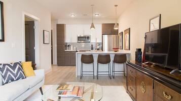 Departamento | Área de sala de estar | Televisión de pantalla plana