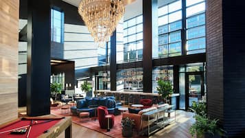 Rooftop bar, poolside views, open daily