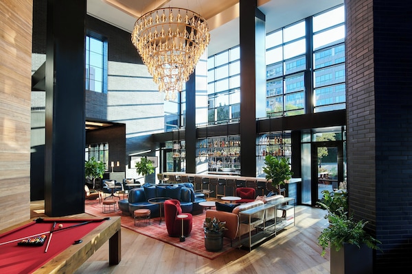 Rooftop bar, pool views, open daily