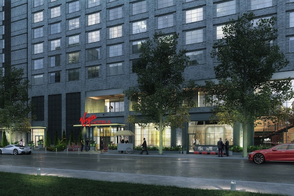 Front of property - evening/night