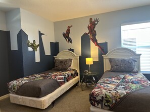 5 bedrooms, iron/ironing board, travel crib, free WiFi