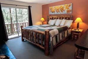 Condo, 1 King Bed, Fireplace | Free WiFi