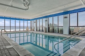 A heated pool - Beachfront condo w/ private, corner balcony, community pools, & a grilling area (Orange Beach)