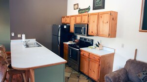 Cabin, Multiple Beds, Hot Tub, Mountain View | Private kitchen - Lazy R Cottages: 14 (Estes Park)
