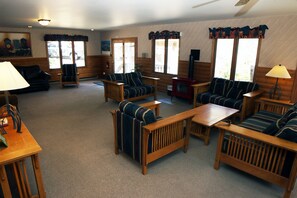 Departamento, 1 cama King size y sofá cama, hidromasaje | Sala de estar | Chimenea 