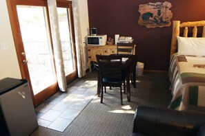 Appartement, 1 grand lit, cheminée