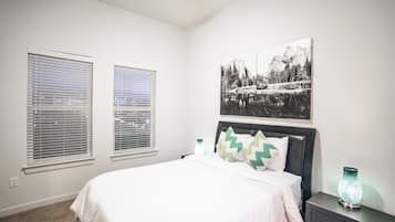 2 bedrooms, individually decorated, individually furnished