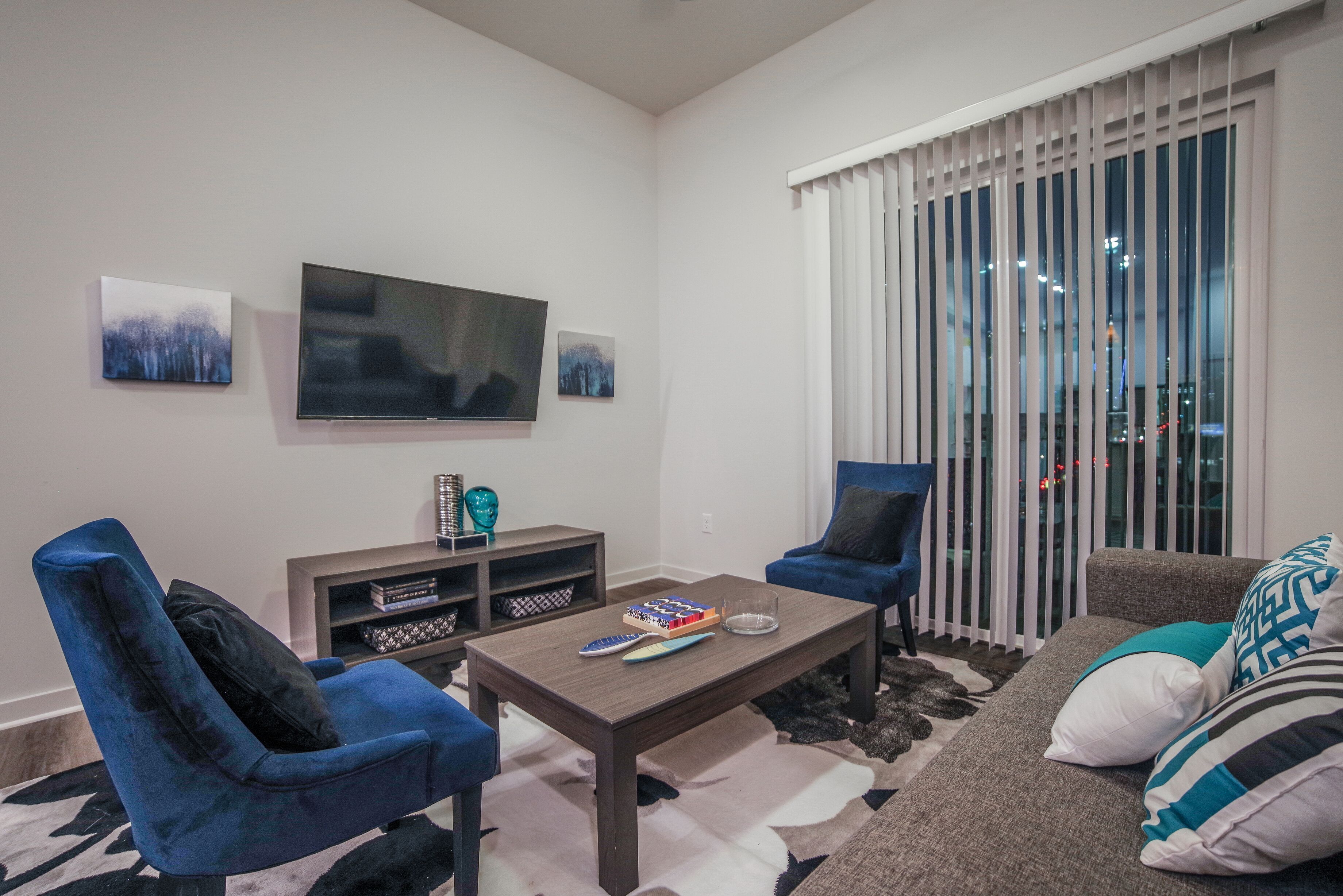 公寓 | 起居区 | 平板电视