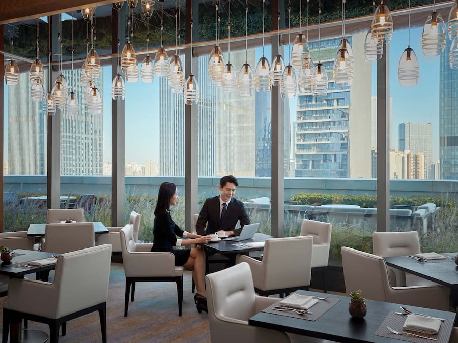 3 restaurants, breakfast, lunch, dinner served; international cuisine