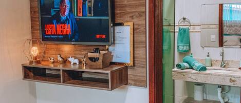 Suíte estúdio conforto | Wi-Fi de cortesia, roupa de cama