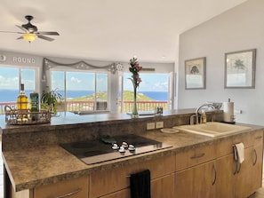 Fridge, microwave, oven, stovetop - Breathtaking Panoramic Views Of The Caribbean Sea From This Luxury Villa (St. Thomas)