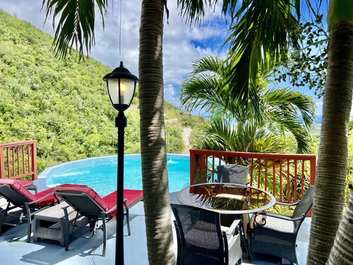 Breathtaking Panoramic Views Of The Caribbean Sea From This Luxury Villa