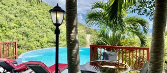 Breathtaking Panoramic Views Of The Caribbean Sea From This Luxury Villa