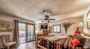 2 bedrooms, iron/ironing board, free WiFi, bed sheets