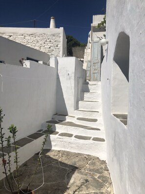 Property grounds - 1875 residence with panoramic views and garden (Sifnos)