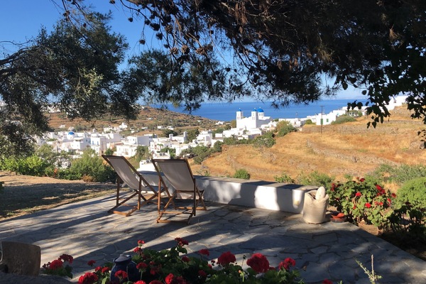 Garden view of village