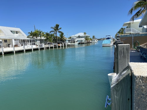 50’ dock on Vaca Cut, deep wide unlimited dockage.
