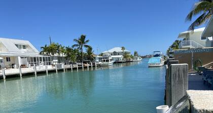 50’ dock on Vaca Cut, deep wide unlimited dockage.